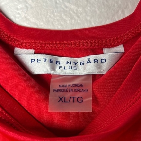 Nygard Red Sleeveless Tank Top Red Top - Picture 2 of 6